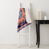 Classic Blue Willow Design Sherpadecke (Beispiel)
