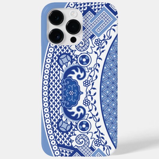 Classic Blue Willow iPhone / iPad Gehäuse Case-Mate iPhone Hülle (Rückseite)