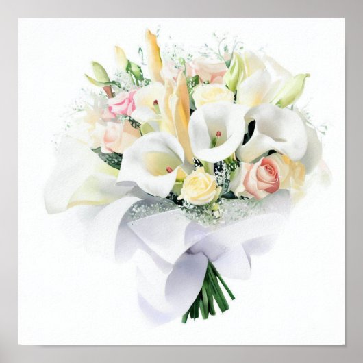 Classic Blush, Attendants Bouquet (B) Poster (Vorne)