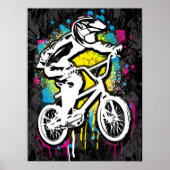 Classic Bmx Bike - Bmx Freestyle Bmx Poster Print (Vorne)