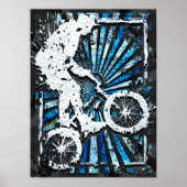 Classic Bmx Bike - Bmx Freestyle Bmx Poster Print (Vorne)