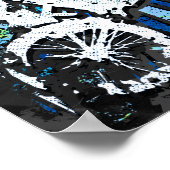 Classic Bmx Bike - Bmx Freestyle Bmx Poster Print (Ecke)