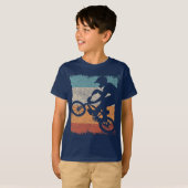 Classic Bmx T - Shirt - Bmx Bike - Retro Bmx Shirt (Vorne ganz)