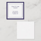 Classic Borded Business Calling Card Telefonnummerkarte (Vorne/Hinten)