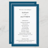 Classic Border Navy Blue, Paper Programm (Vorne/Hinten)