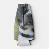 Classic Boston Terrier Dog Flaschenkühler (Rückseite)