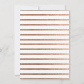 Classic Bow Bridal Shower Einladung (Rückseite)