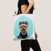 Classic Breakfast Poster Yorkshire Terrier Yorkie Tasche (Von Nahem)