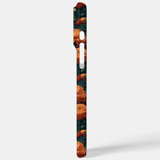 Classic Bridesmaid Gift Ranunculus Custom Case-Mate iPhone Hülle (Rückseite / Links)