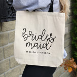 Classic Bridesmaid Tote Bag Tragetasche<br><div class="desc">Das ist eine klassische,  aber schöne Tottasche,  die ein perfektes Geschenk machen würde!</div>
