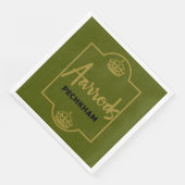 Classic British Novelty Gift Serviette (Ecke)