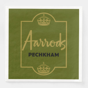 Classic British Novelty Gift Serviette