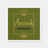 Classic British Novelty Gift Serviette (Vorderseite)