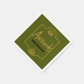 Classic British Novelty Gift Serviette (Ecke)