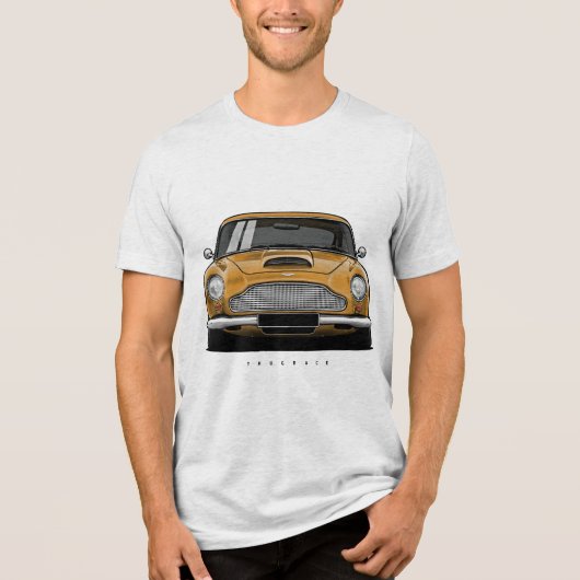 Classic British Sports Car DB4 GT T - Shirt (Vorderseite)