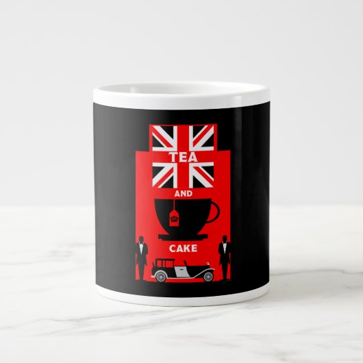Classic British Tea Drinkers Jumbo-Tasse (Vorderseite)