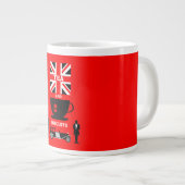 Classic British Tea Drinkers Jumbo-Tasse (Vorderseite Rechts)