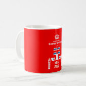 Classic British Tea Drinkers Kaffeetasse (Vorderseite Links)