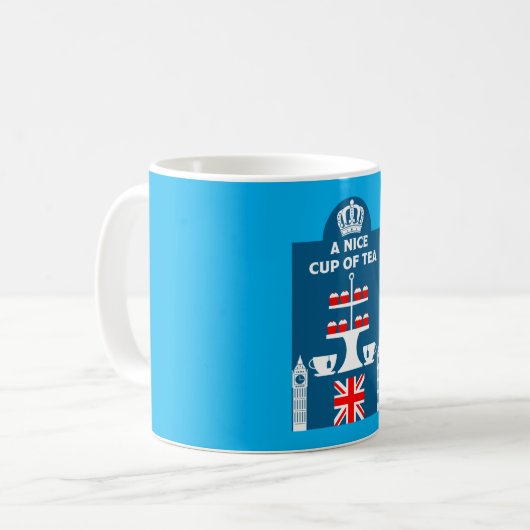 Classic British Tea Drinkers Kaffeetasse (Vorderseite Links)