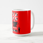Classic British Tea Drinkers Kaffeetasse (VorderseiteRechts)