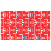 Classic British Tea Drinkers Tischdecke (Vorderseite (Horizontal))