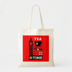 Classic British Tea Drinkers Tote Bag Tragetasche