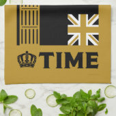 Classic British Tea Party Geschirrtuch (Gefaltet)
