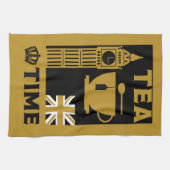 Classic British Tea Party Geschirrtuch (Horizontal)