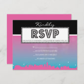 CLASSIC-BROADWAY-Antwort Einladung (Vorne/Hinten)