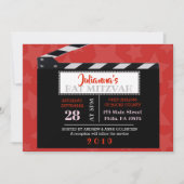 CLASSIC BROADWAY Bat Mitzvah Einladung (Vorderseite)