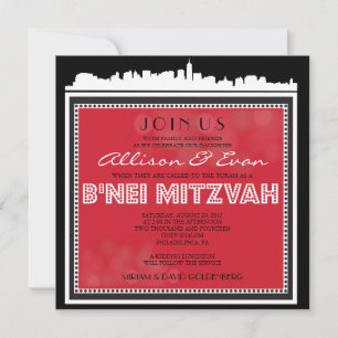 CLASSIC BROADWAY - B'NEI MITZVAH EINLADUNG