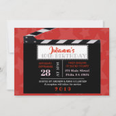 CLASSIC BROADWAY Einladung zum Geburtstag (Vorderseite)