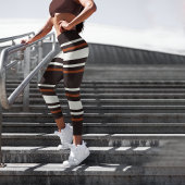 Classic Brown Capri Leggings