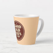 Classic Brown Good Old Days Club Emblem Milchtasse (Rechte Ecke)
