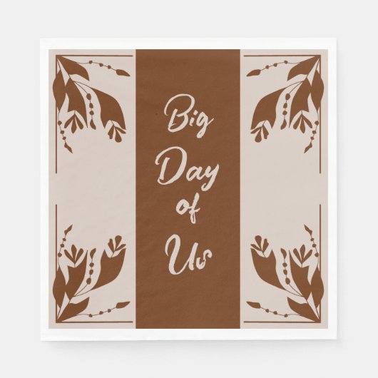 Classic Brown Serviette (Vorderseite)