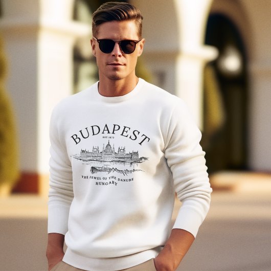 Classic Budapest: Ageless Elegance of the Danube Sweatshirt