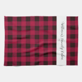 Classic Buffalo Check Family Cabin Geschirrtuch (Horizontal)