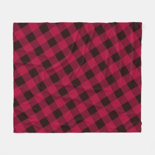 Classic Buffalo Check Heritage Fleecedecke (Vorderseite (Horizontal))