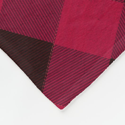 Classic Buffalo Check Heritage Fleecedecke (Ecke)