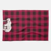 Classic Buffalo Check Mama Bear Geschirrtuch (Horizontal)