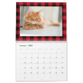 Classic Buffalo Kariertes Family Foto Kalender (Jan 2027)