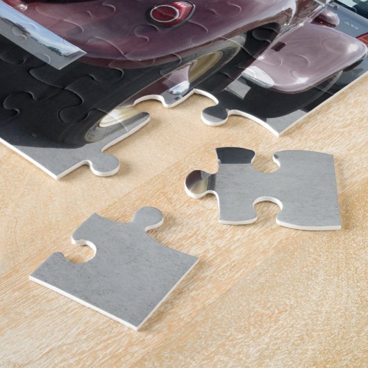 Classic Burgundy Citroen Puzzle (Seite)