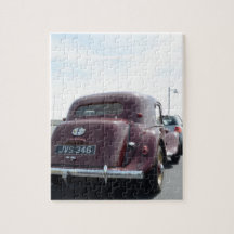 Classic Burgundy Citroen