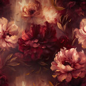 Classic Burgundy Gold Wedding Dinner Napkins Serviette