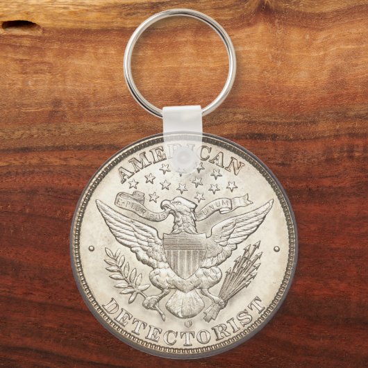 Classic Button Schlüsselanhänger (Vorderseite)