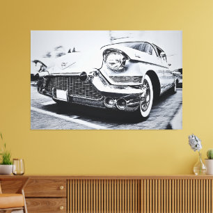 Classic Cadillac - Vintage Automobilindustrie Leinwanddruck