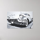 Classic Cadillac - Vintage Automobilindustrie Leinwanddruck (Vorderseite)