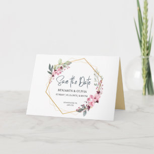 Classic Calligraphy Wedding Invitation Template - Karte