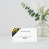 Classic Calling Card Telefonnummerkarte (Stehend Vorderseite)