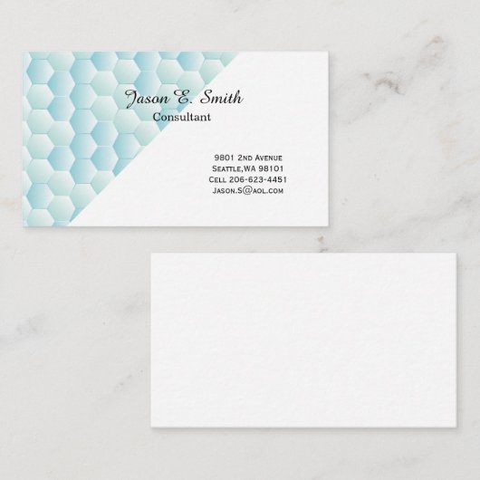 Classic Calling Card Telefonnummerkarte (Vorne/Hinten)